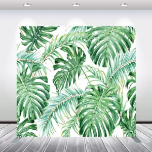 Summer Vibe Watercolour leaves Photobooth Backdrop