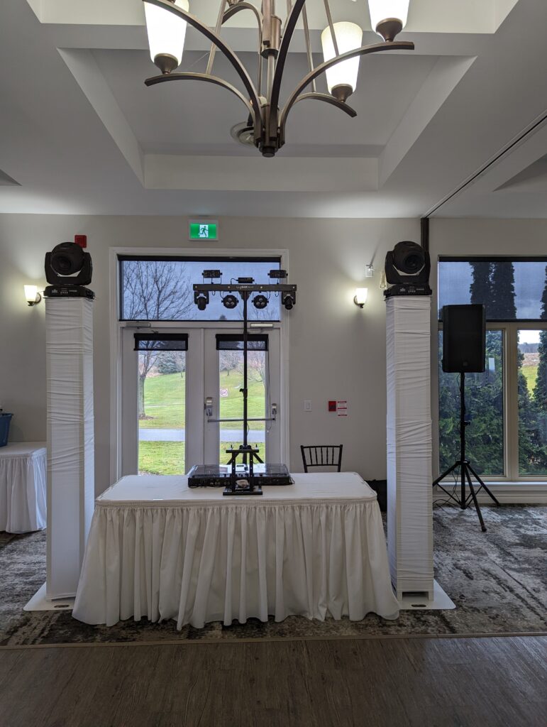 Wedding DJ Package At Tangle Creek in Barrie