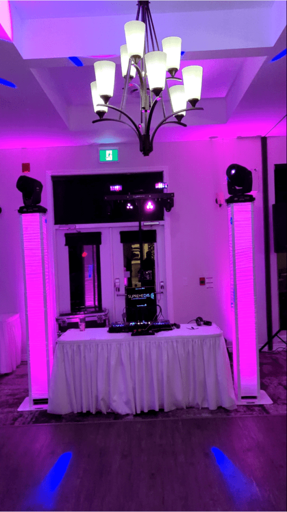 Full Barrie DJ with Lighting Package At Tangle Creek